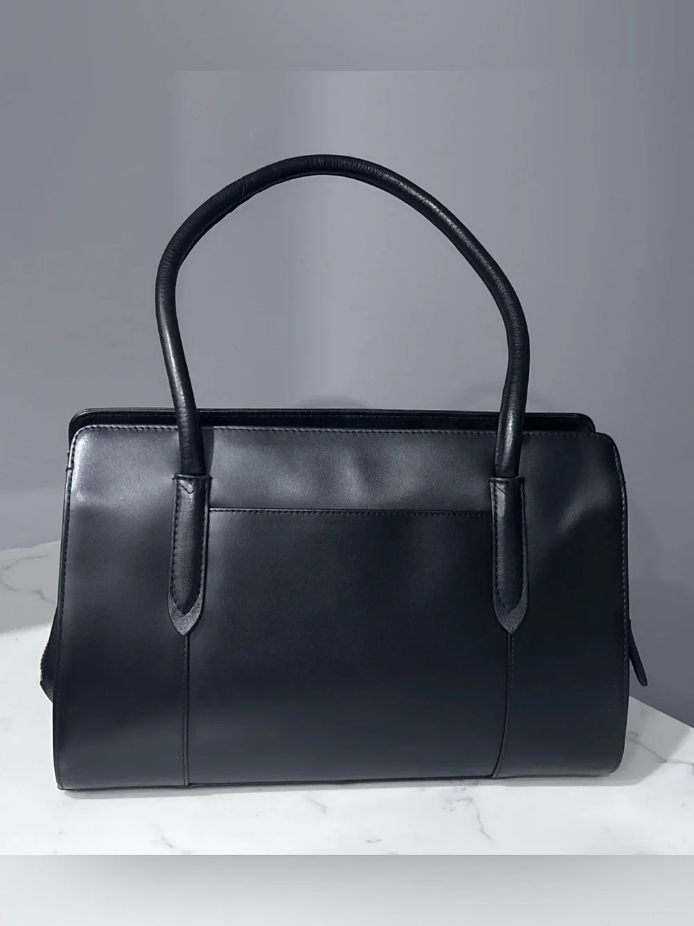 Radley London Black Leather Liverpool Street Medium Multiway Tote Bag Charm